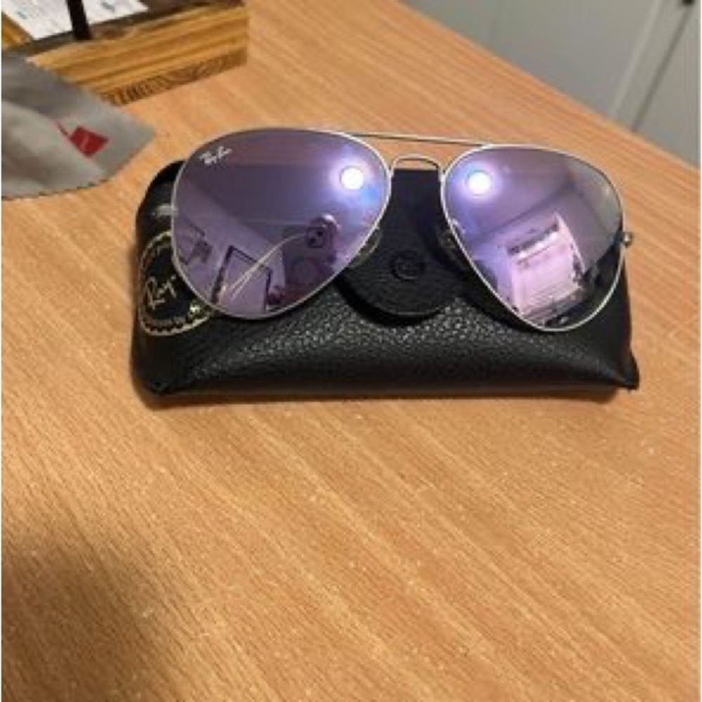 Purple raybans